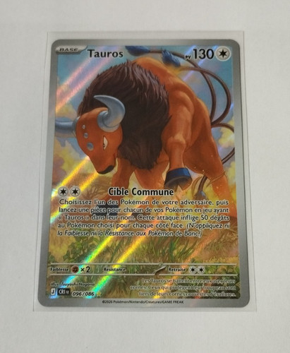 Carte pokémon tauros - pokémon,