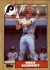 Mike Schmidt cards (1987-2022) Phillies - You Choose