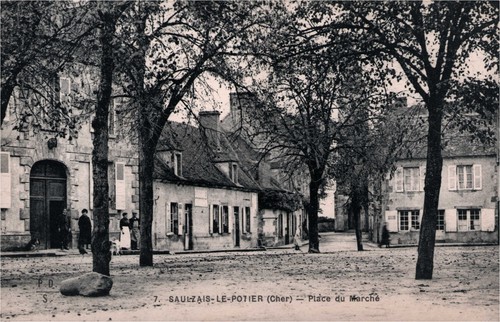 Cpa saulzais potier - cpa, saulzais-le-potier