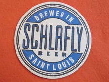 Bière Bleu dessous de Verre ~ Schlafly Brassage Co Pâle Ale ~ Brewed En st Louis