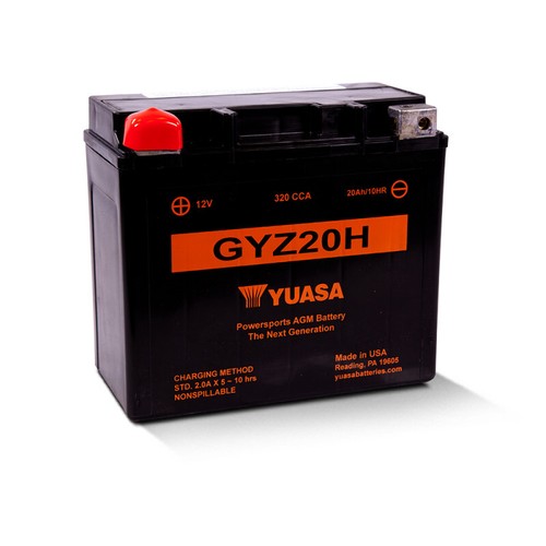 Batterie moto yuasa gyz20h 12v - gyz20h,