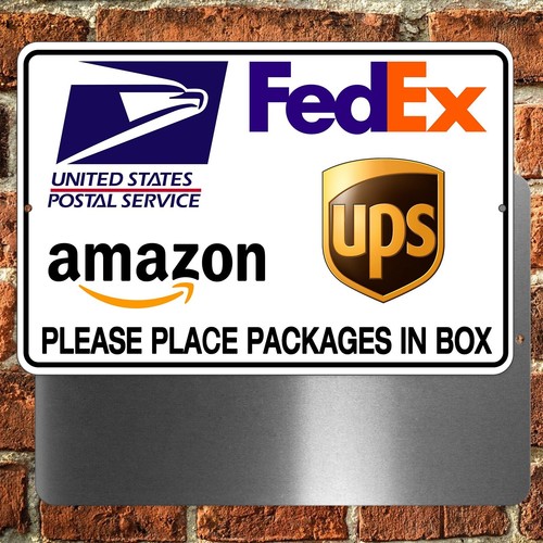 Place packages box - in,