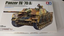 Tamiya Kit #35381 1/35 German Panzer IV/70(A) Tank Destroyer Model Kit - STARTED