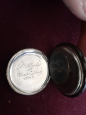 Montre à gousset en argent