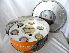 ICE CELLARS Francis Francensco Illy ESPRESSO CUPS SAUCERS Set of 6 In Box