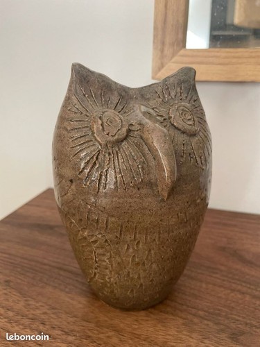 Chouette hibou vintage - hibou, en
