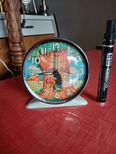 Vintage, très beau réveil  animé  Woody woodpecker années 70 très sympa