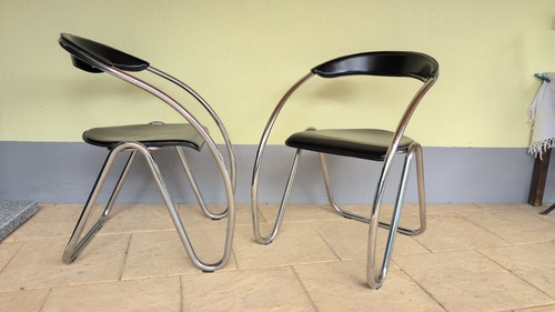 Lot chaises vintage - 2,