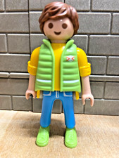 Playmobil character man Jean down jacket tank top 07 - for custom rare vintage