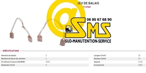 Mic a180 kit balais - kit,