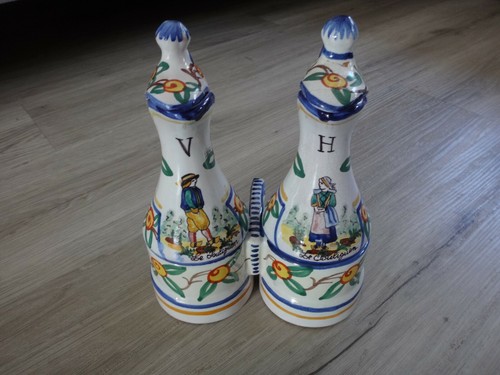Huilier vinaigrier faience - huilier, de