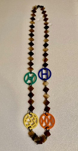 Hermes collier sautoir corne - sautoir,