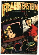 Frankenstein #9  1947 - Prize  -VG- - Comic Book