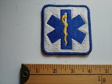 * 1 AMBULANCIER PREMIER REPONDANT PARAMEDIC QUEBEC AMBULANCE PATCH ECUSSON *