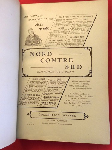 Jules verne nord contre sud - jules,
