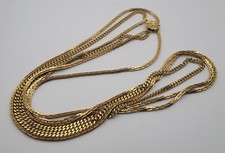 Ancien Collier Sautoir 3 Rangs