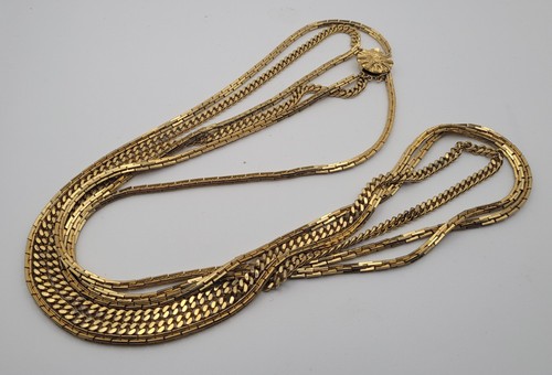Ancien collier sautoir rangs - ancien, 3