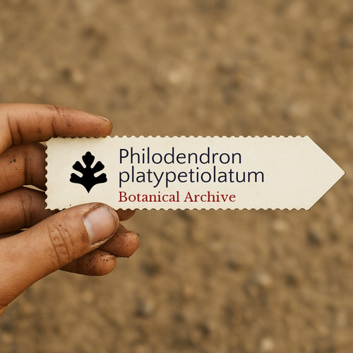 Philodendron platypetiolatum - , |
