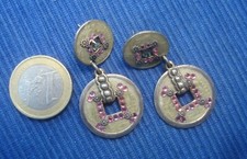 B35 Pair Boucle Oreille BO GAS