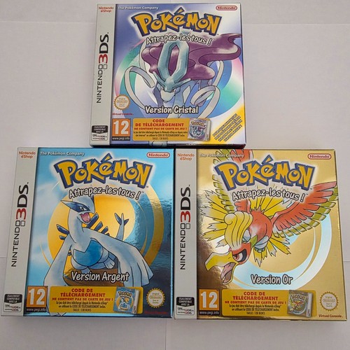 Pokémon argent cristal - argent, ,