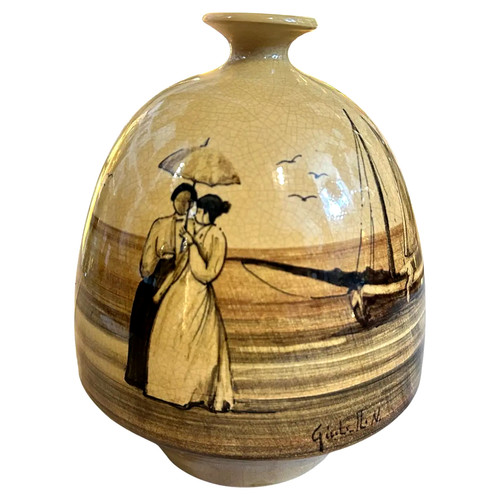 Vase céramique italienne - vase,