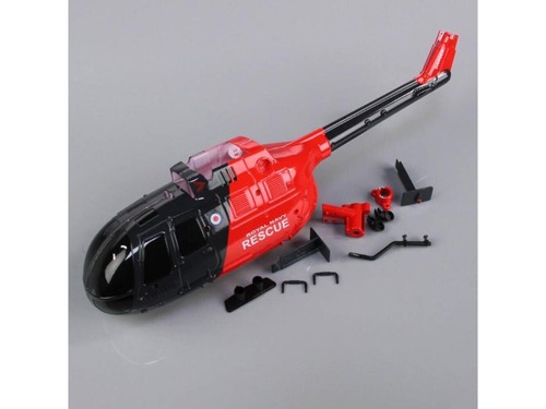 Fuselage twister gris rouge - fuselage, gris/rouge