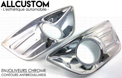 Chrome front fog - , lights