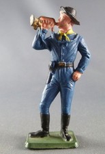 Starlux - blue tunics - pedestrian trumpet (ref VF4)