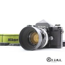  S/N741xxxx [OPT MINT] Nikon F Eye Level Late Black body 50mm f1.4 Lens JAPAN