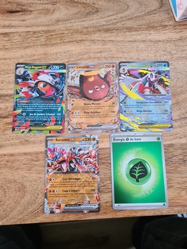 Lot cartes et energies - lot, ex