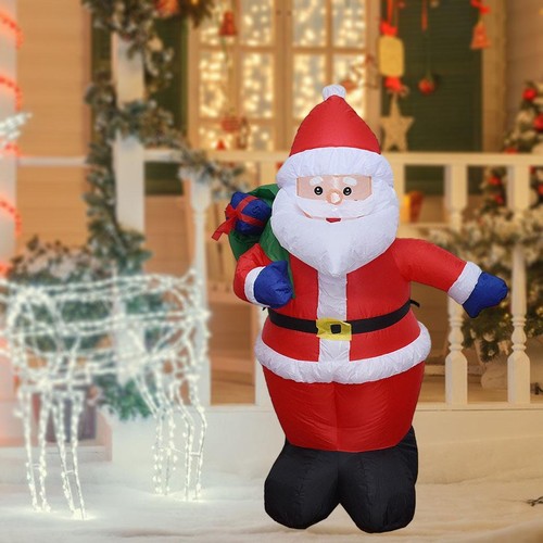 Père noël gonflable - le,