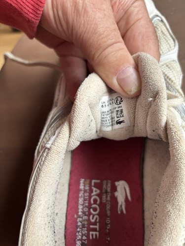 Lacoste baskets homme - lacoste,