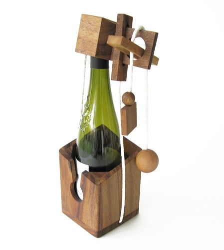 Casse tete pour bouteille - tete, jeu