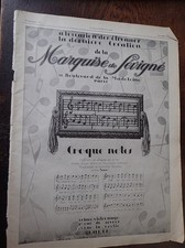 MARQUISE DE SEVIGNE +