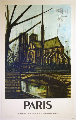 Bernard buffet 1963 - 1963, poster