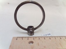 Antique White Brass Suspension Ring H: 68mm Not 10mm x 0.9mm (CZ58)