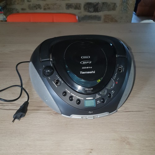 Radio portative noire mp3 - radio,