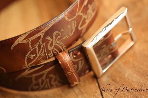 Ceinture homme cuir scritto - cuir,
