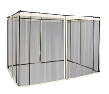 Outsunny Replacement Mesh Mosquito Netting Screen for 10 ft x 10 ft Patio Gazebo