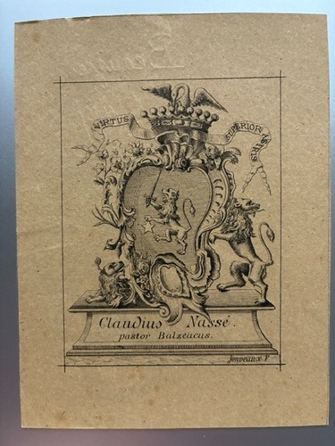 Libris nassé claude - nassÉ,