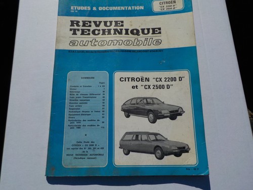 Revue technique citroen - revue,