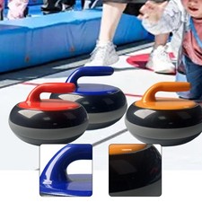 Jeu de curling avec pierres de