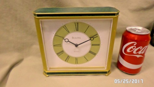 2275m vtg bulova mantle desk - bulova, mantle/desk