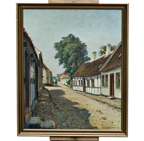 Tableau huile signé - à,