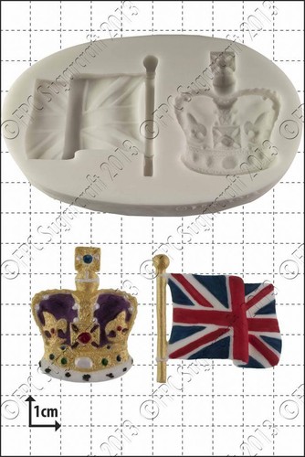 Moule silicone couronne - silicone, &