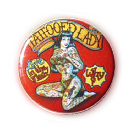 Badge dame tattooee burlesque - tattooee,