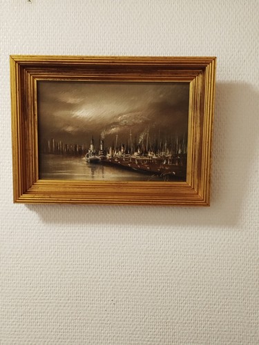 Tableau hst port nuit - hst, "port