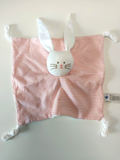 Doudou Plat Carré Lapin Blanc