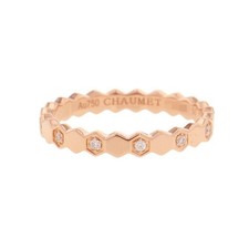 Chaumet B de Chaumet Ring Size 50/#9 18K Pink Gold 081933