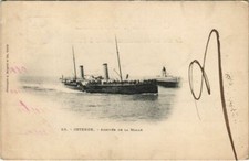 CPA AK Ostende - Arrivee de la Malle SHIPS (1207121)